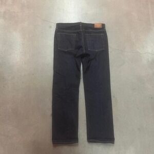 Y2K gap men's slim dark wash white oak cone selvedge jeans 32